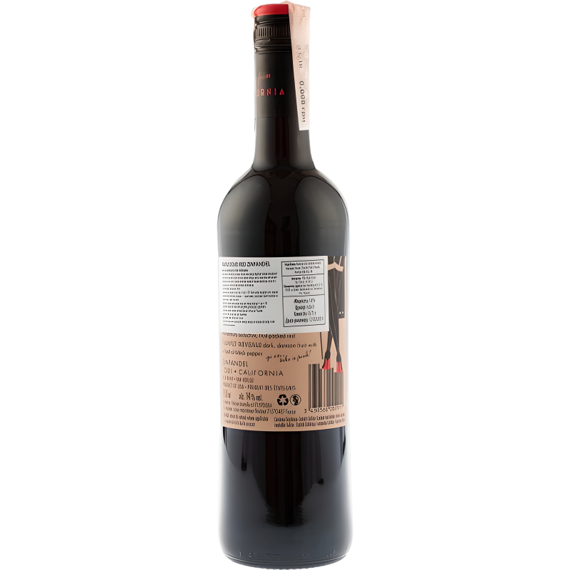 Қызыл құрғақ шарап  Burlesque Zinfandel, 14% 0,75