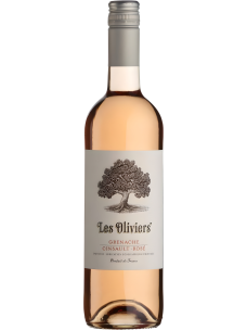 Қызғылт шарап Les Oliviers Grenache - Cinsault Rosé  12% 0,75