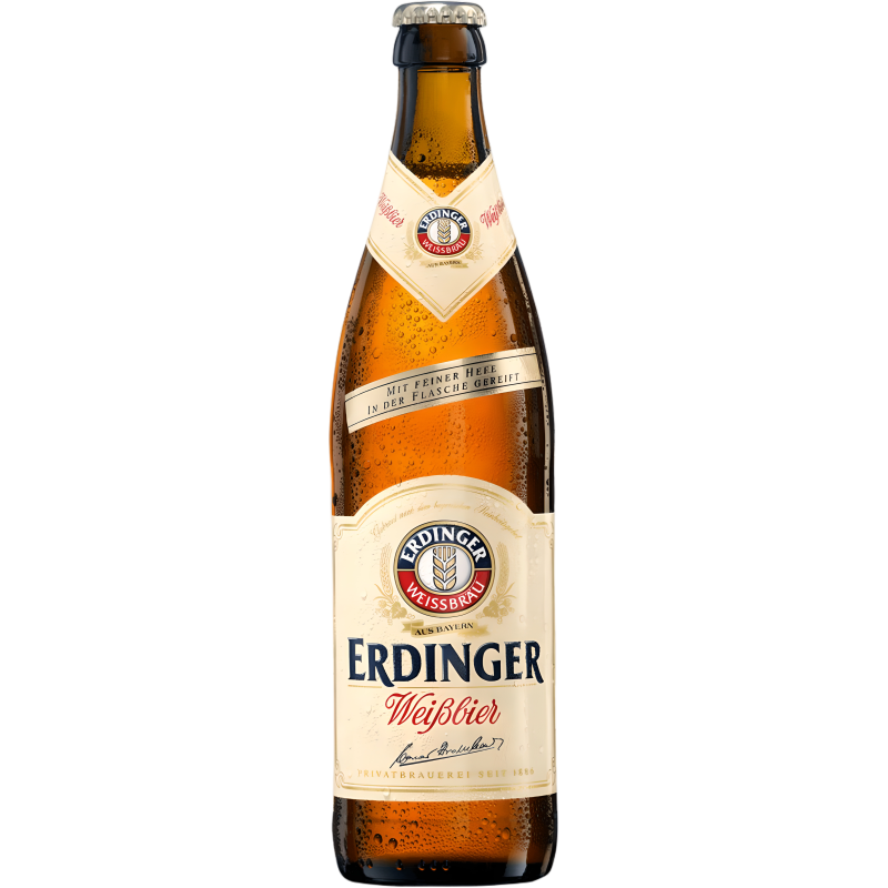 Сыра ашық сүзілмеген ERDINGER Weisbier 5,3% 0,5л