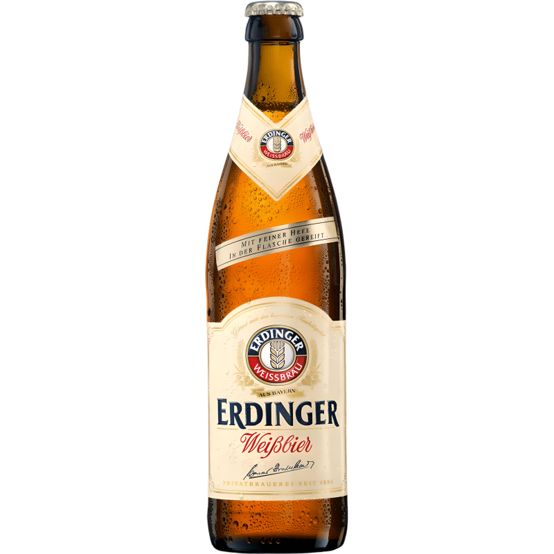 Сыра ашық сүзілмеген ERDINGER Weisbier 5,3% 0,5л