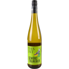 Ақ жартылай тәтті шарап Das Ist Gewurztraminer 0,75л