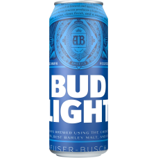 Сыра ашық пастерленген BUD Light 4,1% ж/б 0,45л