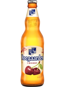 Пивной напиток нефильтрованный HOEGARDEN 4,5 % со вкусом вишни 0,44л