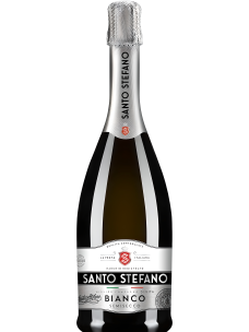 Шарап сусыны ақ жартылай құрғақ Santo-Stefano Bianco 0,75л