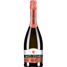Шарап сусыны қызыл жартылай тәтті Santo-Stefano Rose 0,75л