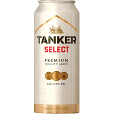 Сыра Tanker Select Lager 5% ж/б  0,5л
