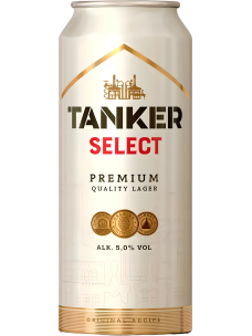 Сыра Tanker Select Lager 5% ж/б  0,5л