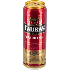 Сыра Tauras Tradicinis 6.0% ж/б  0,568л