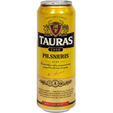 Сыра Tauras Pilsneris 4.6%  ж/б 0,568л