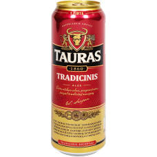 Сыра Tauras NON-alcogolic  0%  ж/б 0,5л
