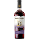 Қызыл жартылай тәтті шарап 