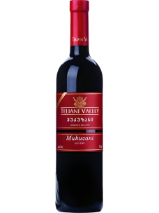 Қызыл құрғақ шарап Teliani Valley