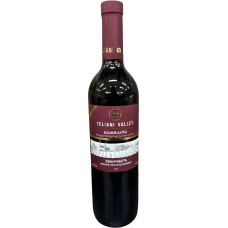 Қызыл жартылай тәтті шарап Teliani Valley