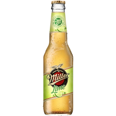 Ашық пастерленген сыра MILLER Lime 4,3% 0,5л