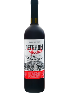 Қызыл жартылай құрғақ шарап 