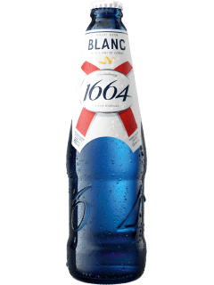 KRONENBURG 1664 Blanc Сыра, ақ түсті, 0,43 л
