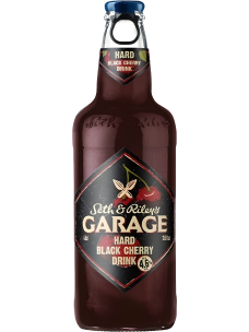 Пивной напиток S&R GARAGE Hard Black Cherry  0,4л