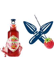 Пивной напиток S&R GARAGE Hard Raspberry alc 4,6% 0,4л