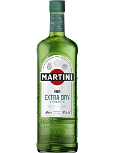 Вермут Martini Extra Dry экстра құрғақ 18% 0,5л