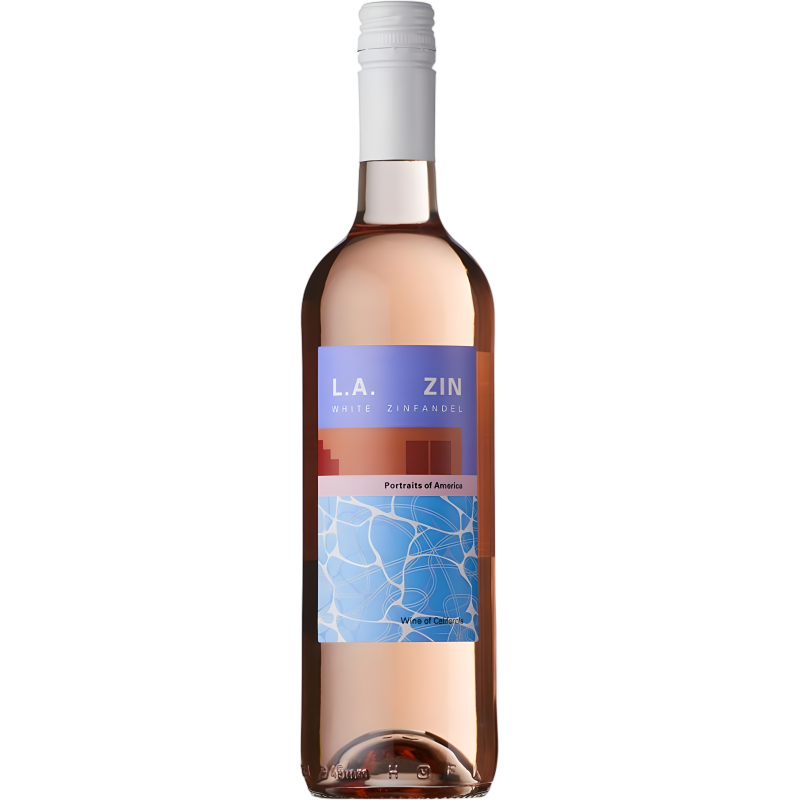 Вино розовое Portraits of America L.A. Zin White Zinfandel Rosé  11,4% 0,75