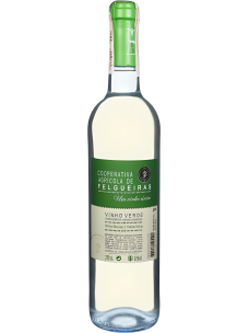 Ақ жартылай құрғақ шарап Vinho Verde DOC COOPERATIVA A. FELGUEIRAS BRANCO  0,75л