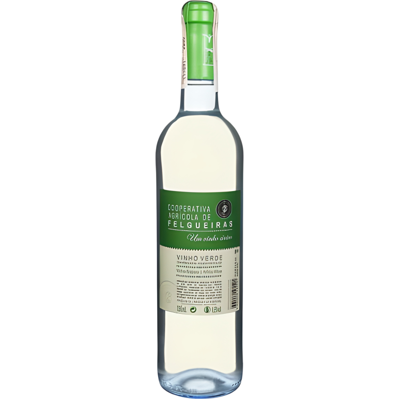 Ақ жартылай құрғақ шарап Vinho Verde DOC COOPERATIVA A. FELGUEIRAS BRANCO  0,75л