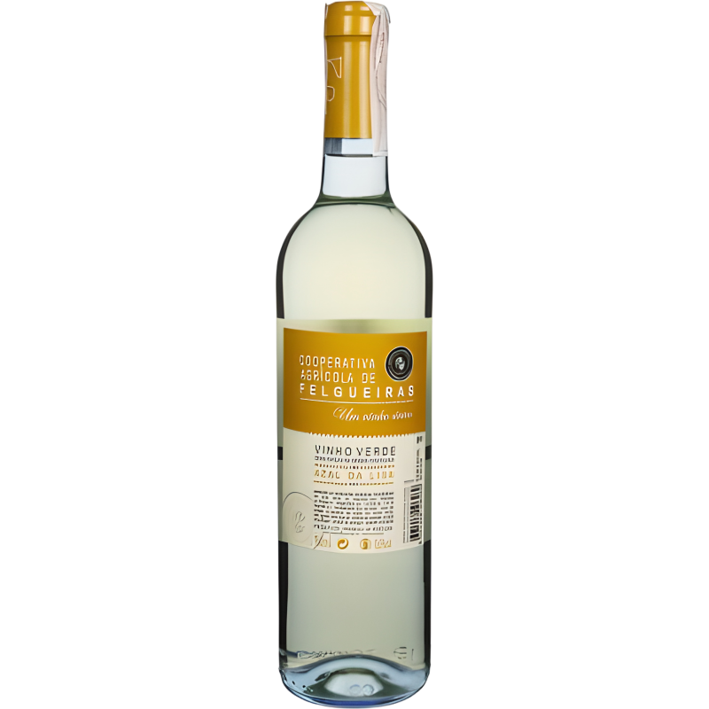 Ақ жартылай құрғақ шарап Vinho Verde DOC COOPERATIVA A. FELGUEIRAS AZAL DA LIXA  0,75л