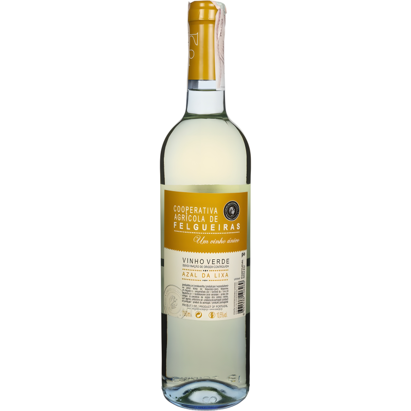 Ақ жартылай құрғақ шарап Vinho Verde DOC COOPERATIVA A. FELGUEIRAS AZAL DA LIXA  0,75л