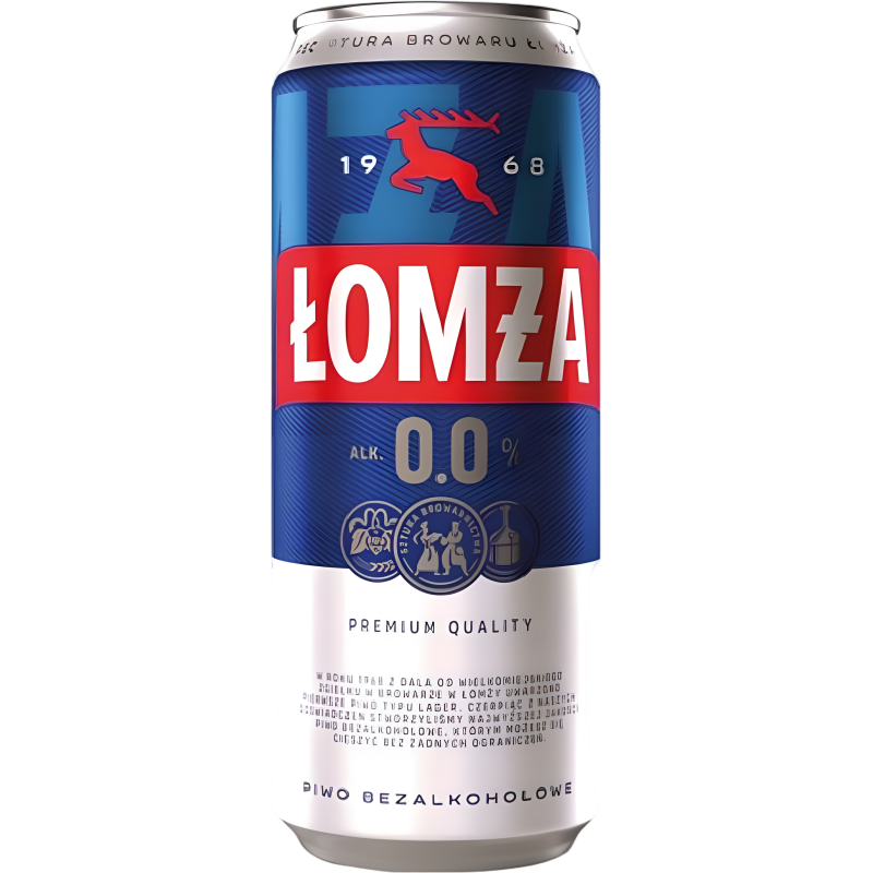 Сыра ашық алкогольсіз LOMZA 0%  ж/б 0,4л