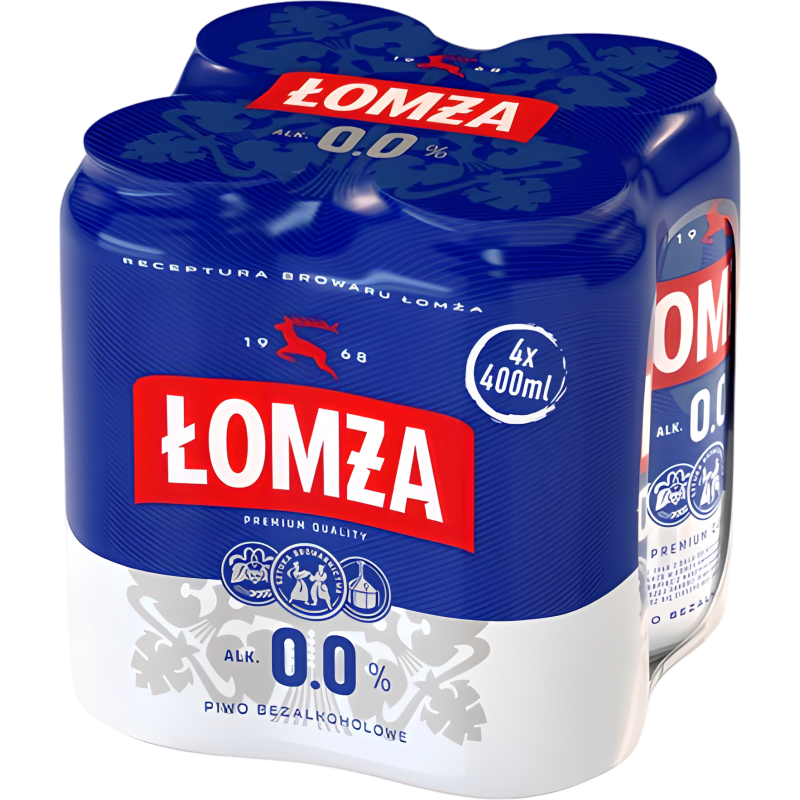 Сыра ашық алкогольсіз LOMZA 0%  ж/б 0,4л