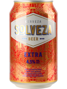 Ашық пастерленген сыра SOLVEZA EXTRA 4,5%  0,33л