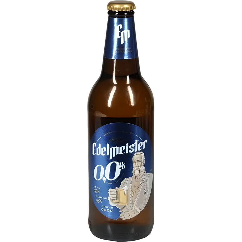Пиво пастеризованное EDELMEISTER  red 5% ж/б 0,5л