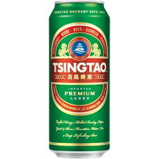 Ашық сүзілген сыра TSINGTAO Premium Lager 4,7% ж/б 0,5л