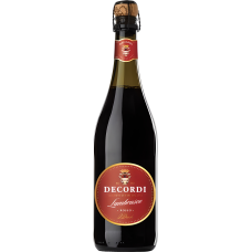 Қызыл көпіршікті жартылай тәтті шарап Decordi Lambrusco Dell'emilia Rosso 0,75л