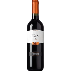 Қызыл жартылай құрғақ шарап Cielo Cabernet Sauvignon 12% 0,75л