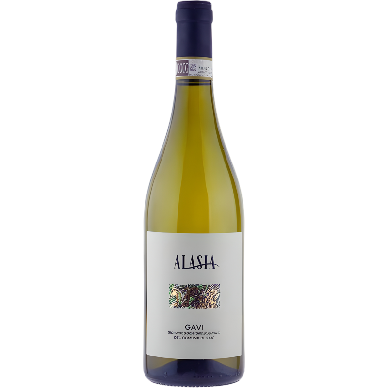 Ақ құрғақ шарап Alasia Gavi 12.5% 0,7
